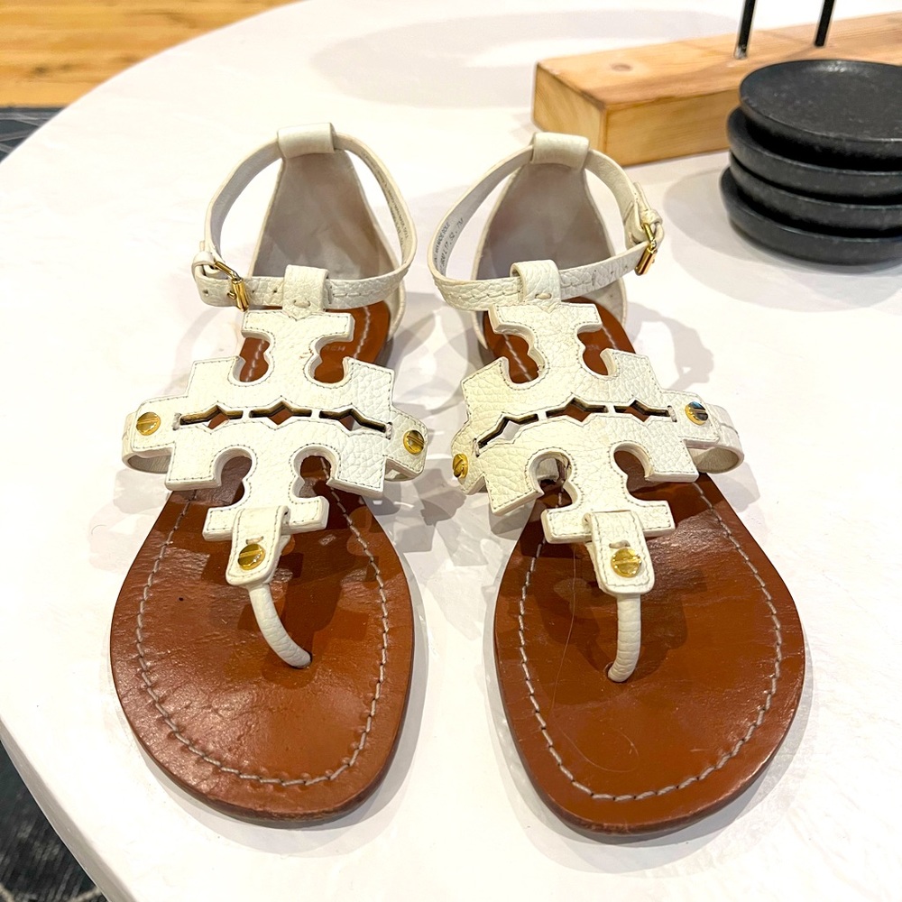 Tory Burch Chandler Ivory Sandal